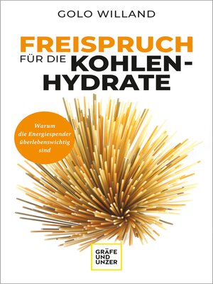 cover image of Freispruch für die Kohlenhydrate